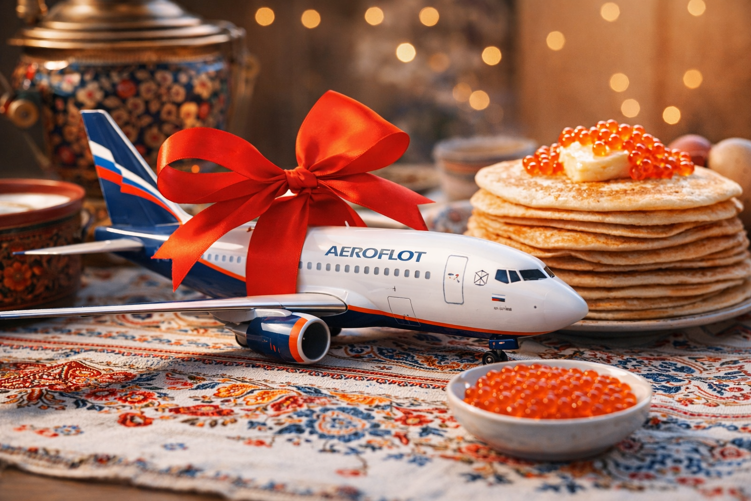 аэрофлот подготовил подарки