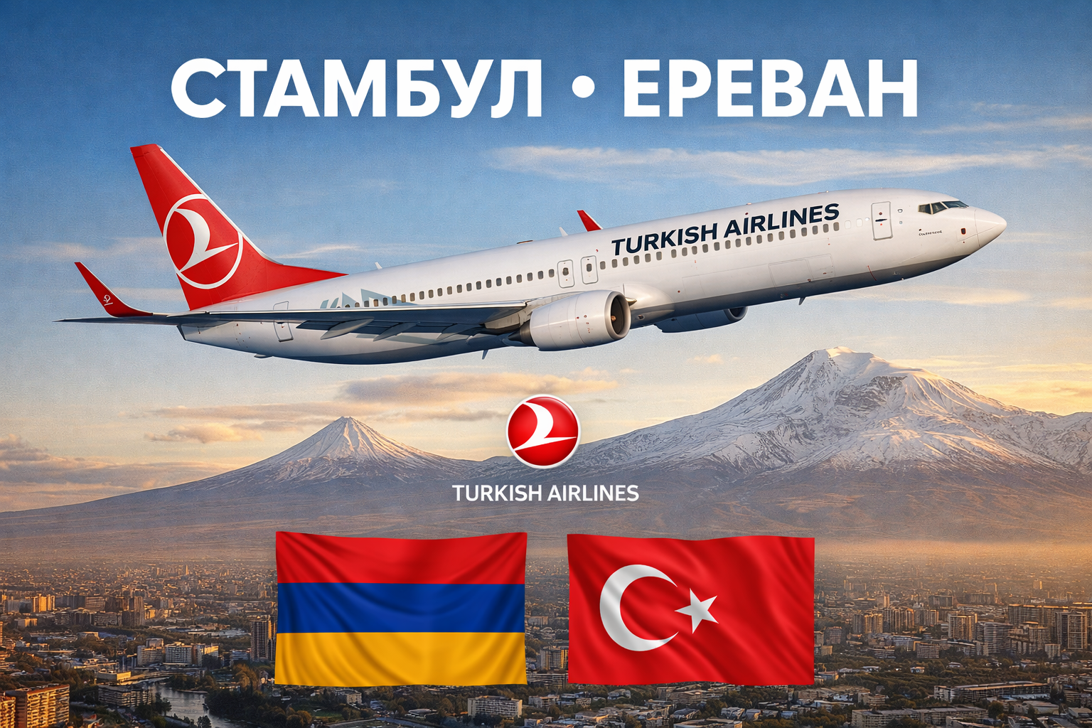 прямые рейсы армения стамбул