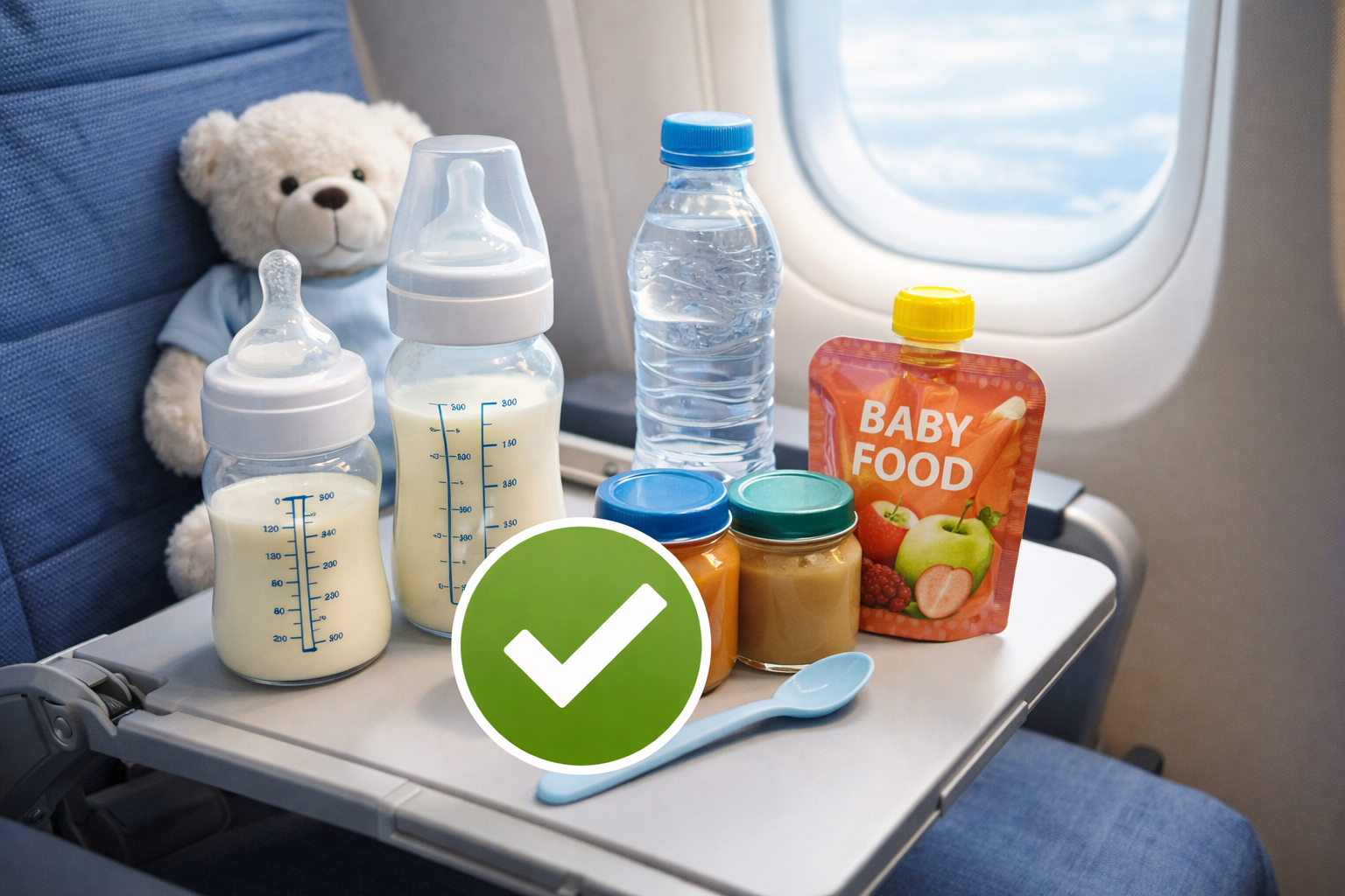 минтранс разрешил детское питание в самолете