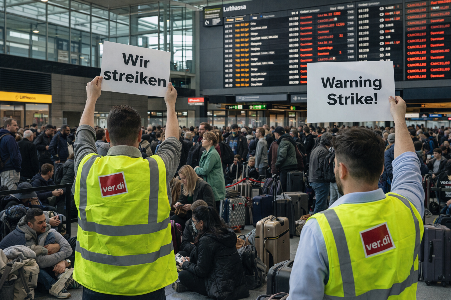 забастовка в берлине аэропорт