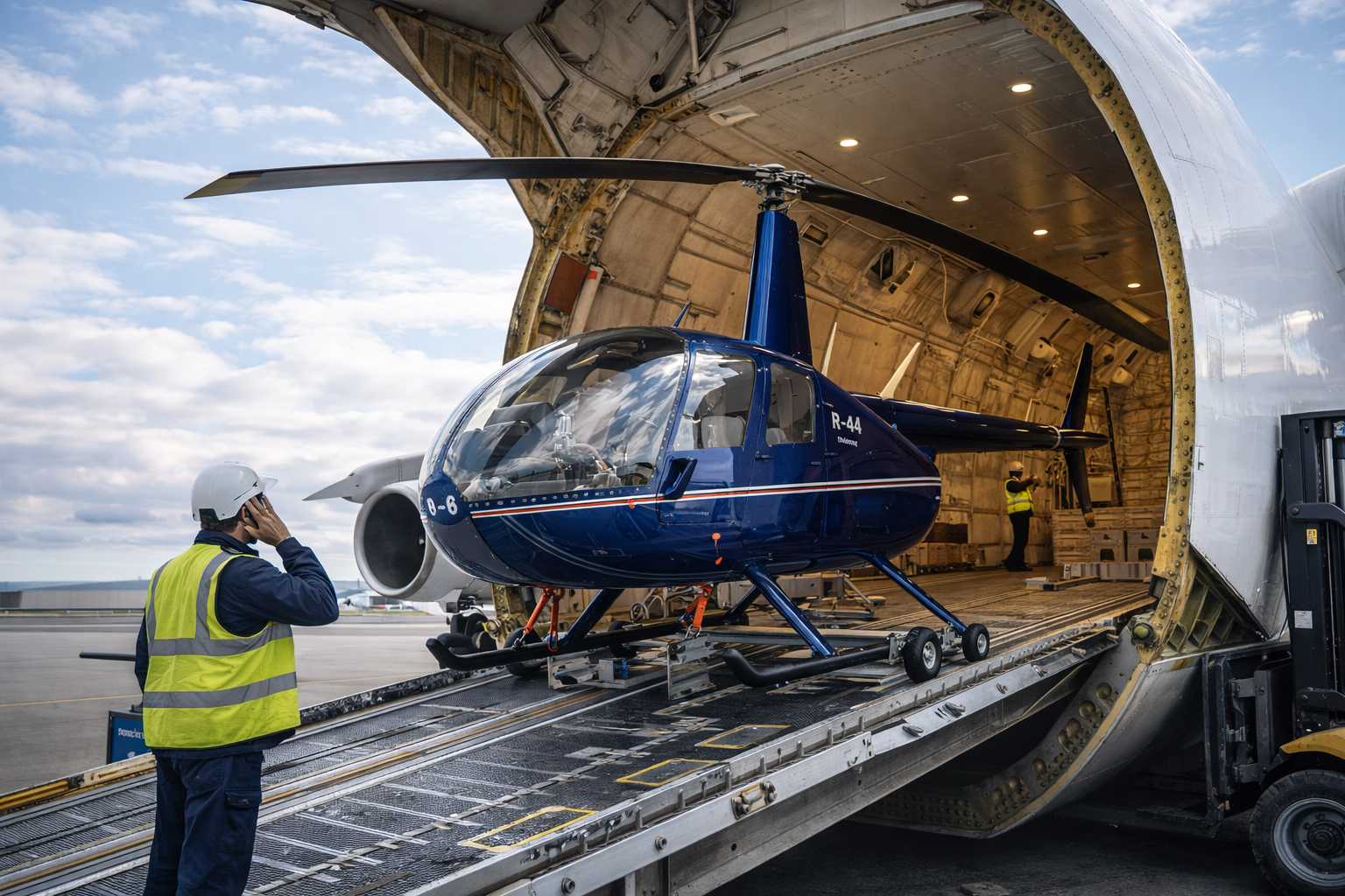 яхта с вертолетом