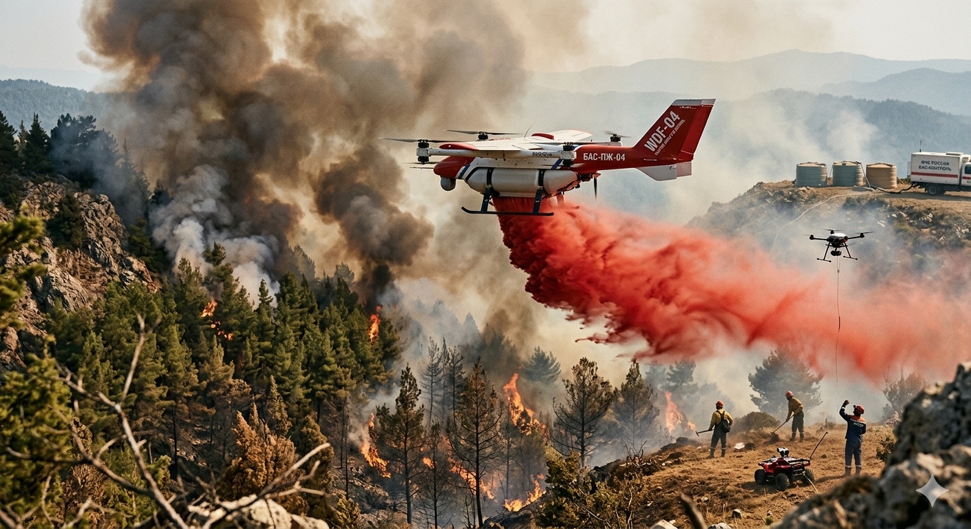 Дроны заменяют малую авиацию