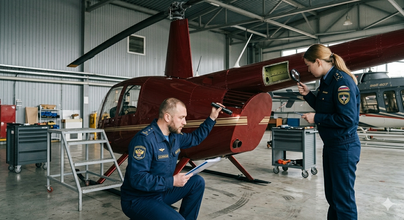 Импорт и регистрация вертолёта в России