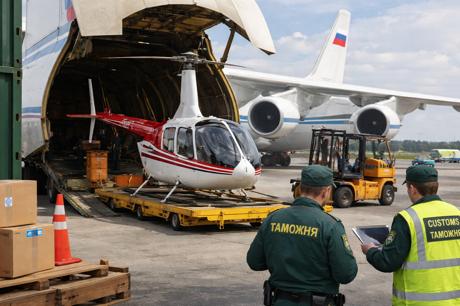 Растаможка вертолёта через Турцию