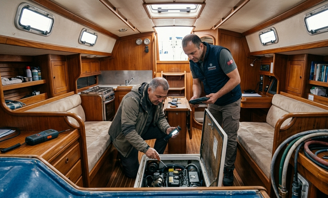 Проверка яхты перед покупкой