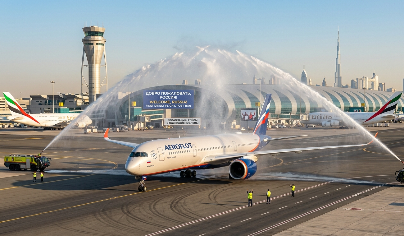 Росавиация сняла запрет на рейсы в ОАЭ