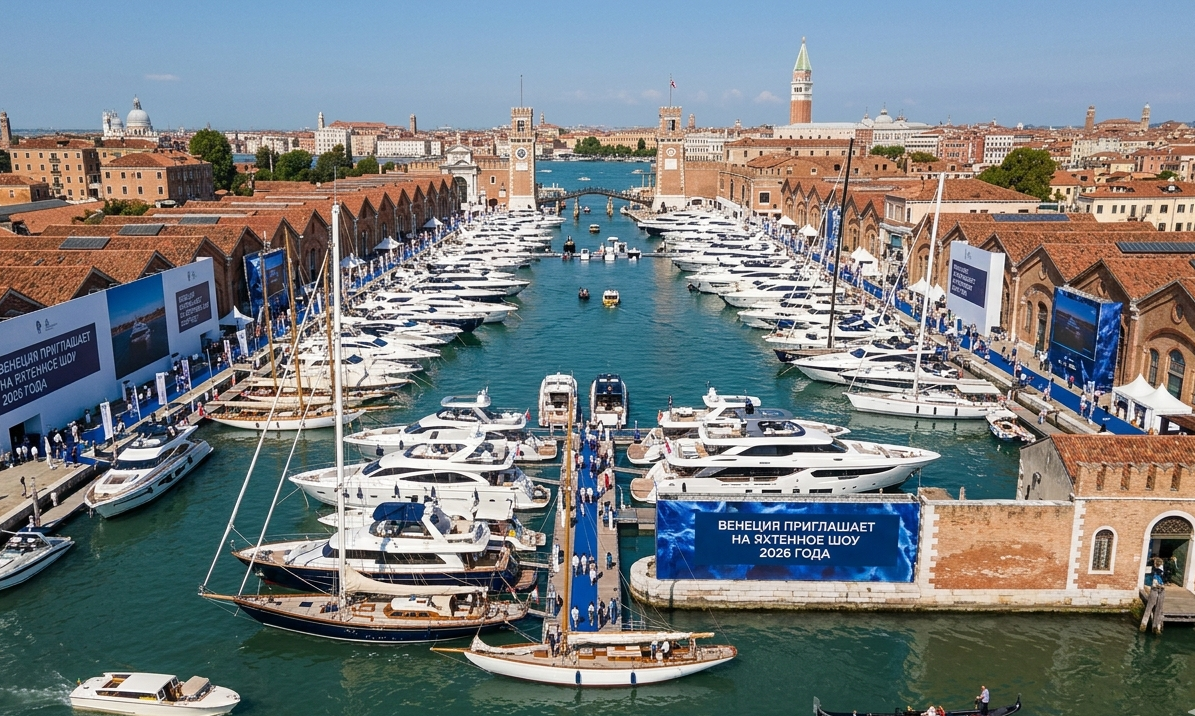 Яхты в Венеции