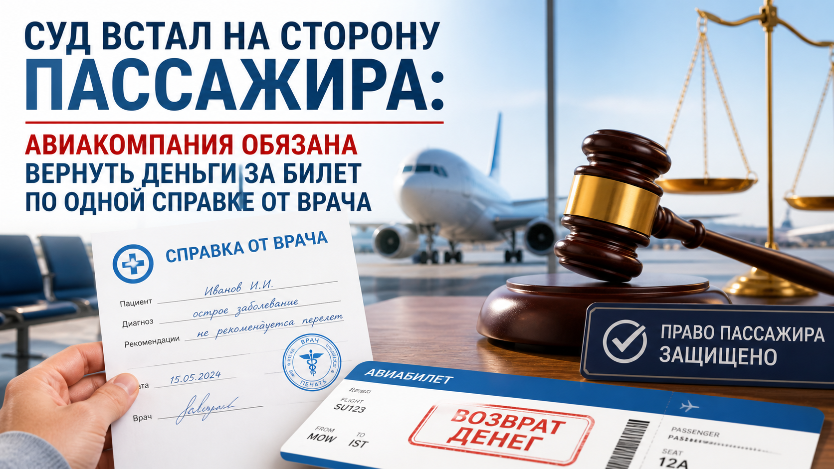 суд встал на сторону пассажира